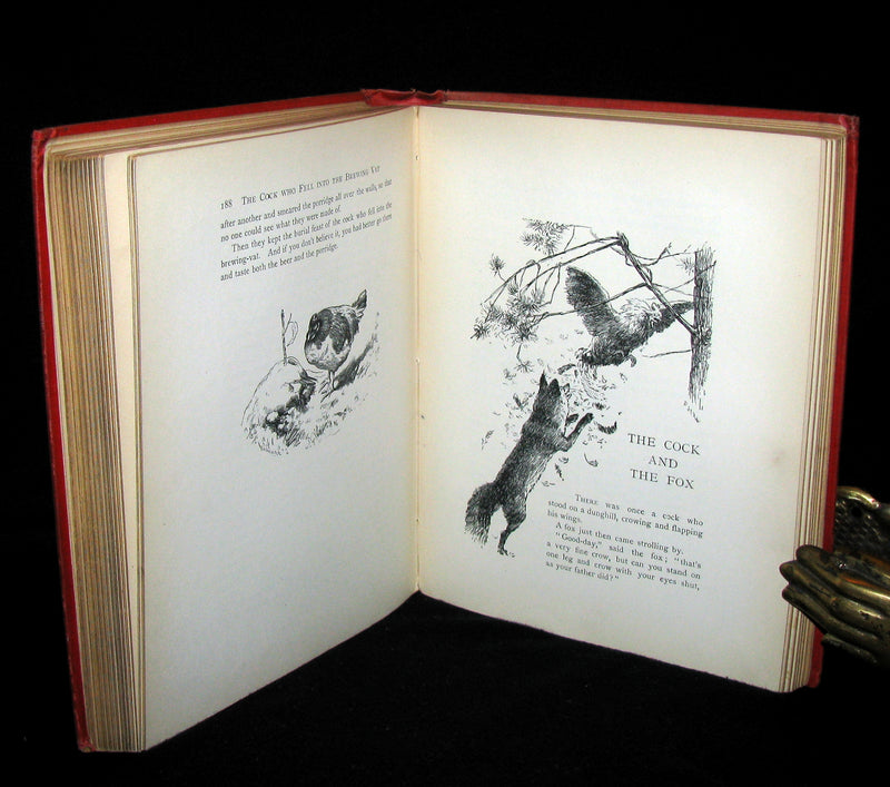 1897 Scarce English 1stED Book - Norwegian Fairy Tales from the Far North by Asbjørnsen