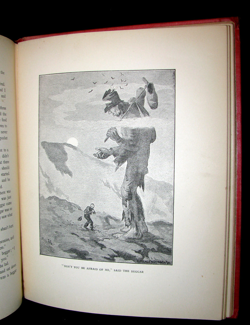 1897 Scarce English 1stED Book - Norwegian Fairy Tales from the Far North by Asbjørnsen