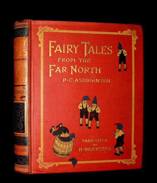 1897 Scarce English 1stED Book - Norwegian Fairy Tales from the Far North by Asbjørnsen