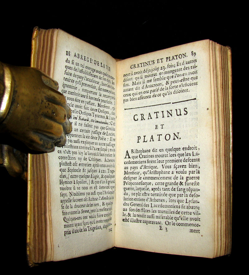 1680 Rare French Book - Machiavelli's fable Belfagor arcidiavolo ('The Devil takes a Wife').