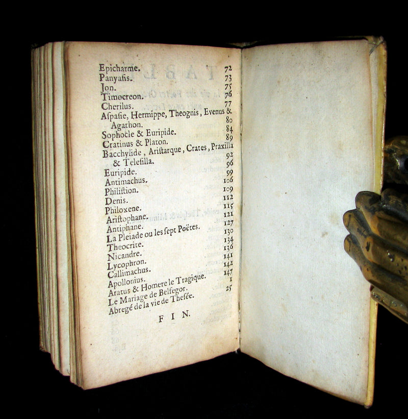 1680 Rare French Book - Machiavelli's fable Belfagor arcidiavolo ('The Devil takes a Wife').