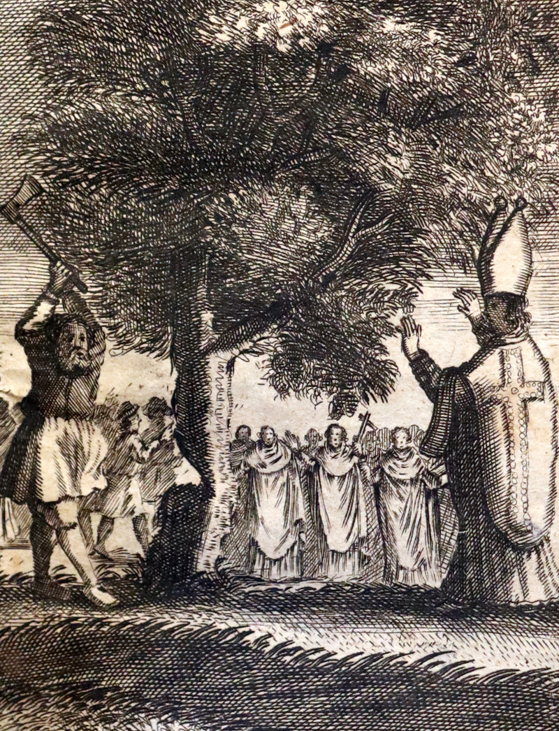 1668 Scarce Latin vellum Book - Sulpicius Severus Chronicle of Sacred History and Life of Saint Martin of Tours.