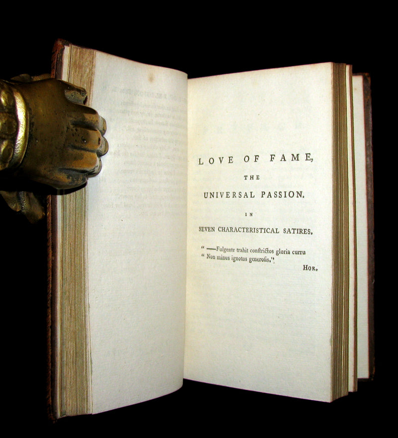 1779 Rare Book set ~ Poems of Edward Young. The Complaint: or, Night-Thoughts.