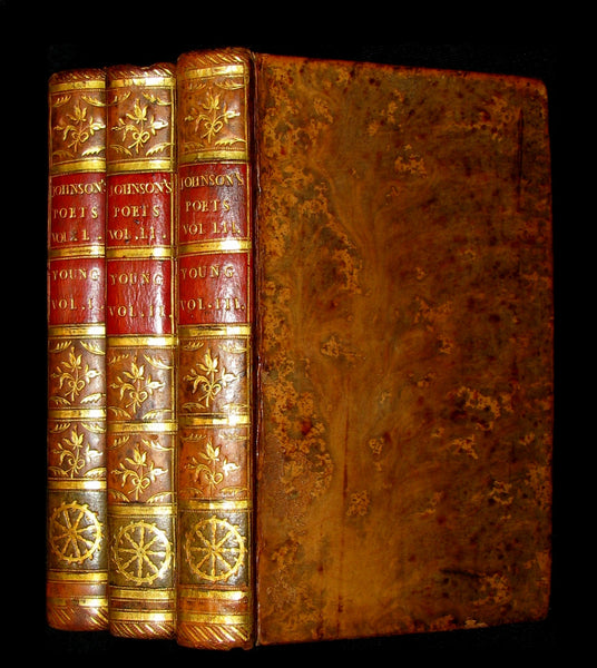 1779 Rare Book set ~ Poems of Edward Young. The Complaint: or, Night-Thoughts.