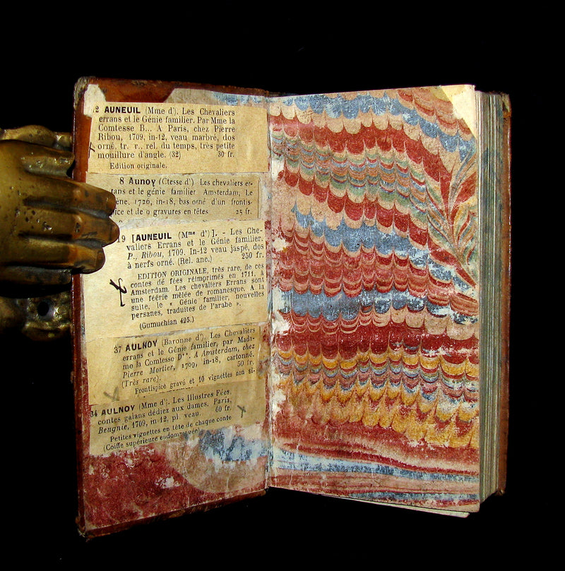 1726 Rare French Book -  Knights Errant - LES CHEVALIERS ERRANS by Comtesse d'Auneuil