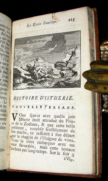 1726 Rare French Book -  Knights Errant - LES CHEVALIERS ERRANS by Comtesse d'Auneuil