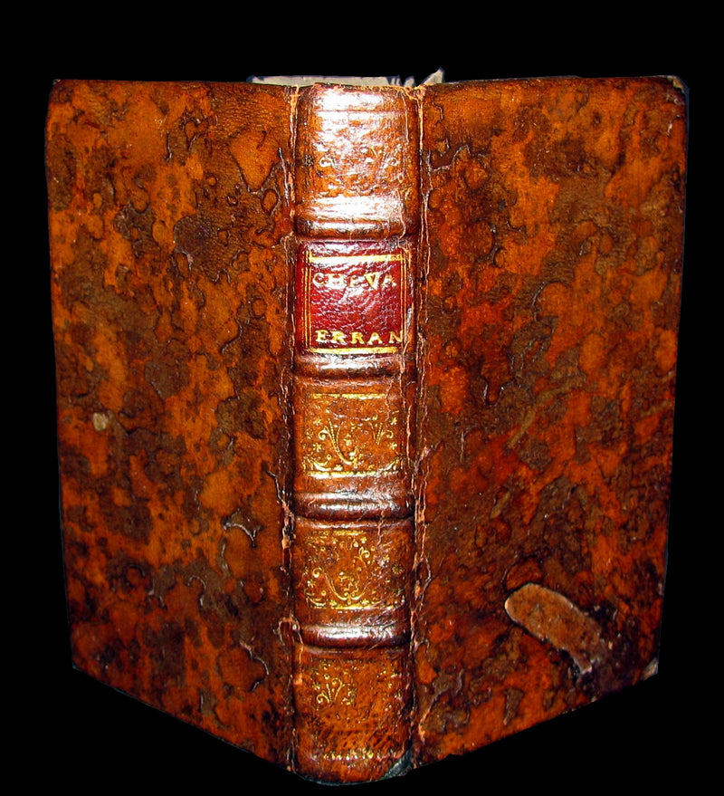 1726 Rare French Book -  Knights Errant - LES CHEVALIERS ERRANS by Comtesse d'Auneuil