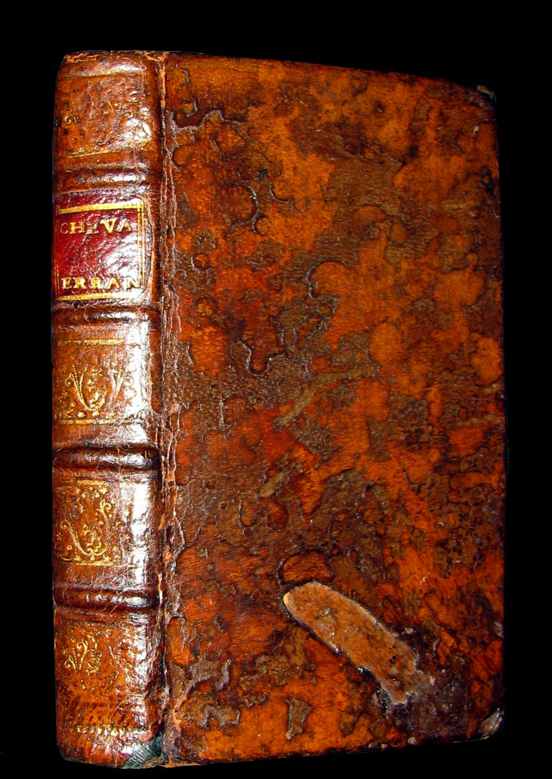 1726 Rare French Book -  Knights Errant - LES CHEVALIERS ERRANS by Comtesse d'Auneuil
