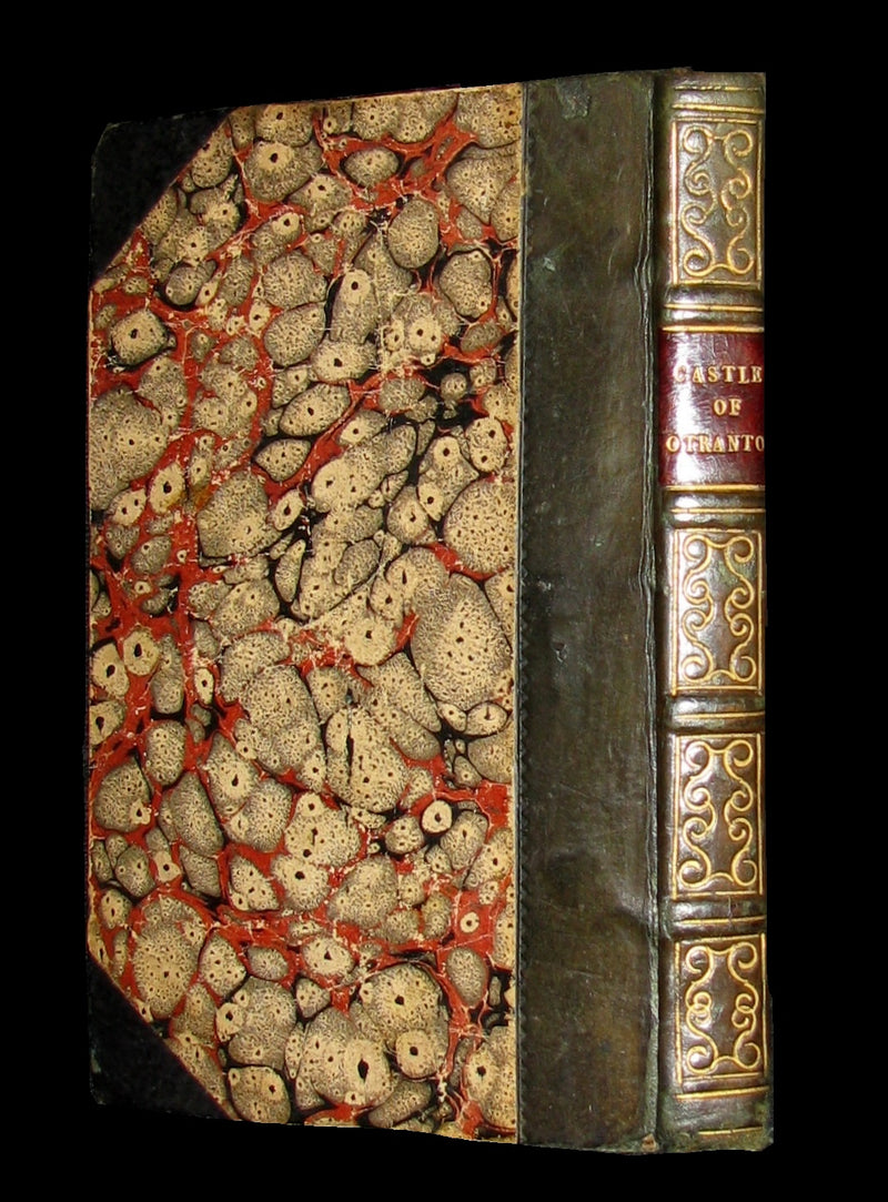 1823 Scarce edition Gothic Book - The Castle of Otranto, a Gothic Story by Horace Walpole