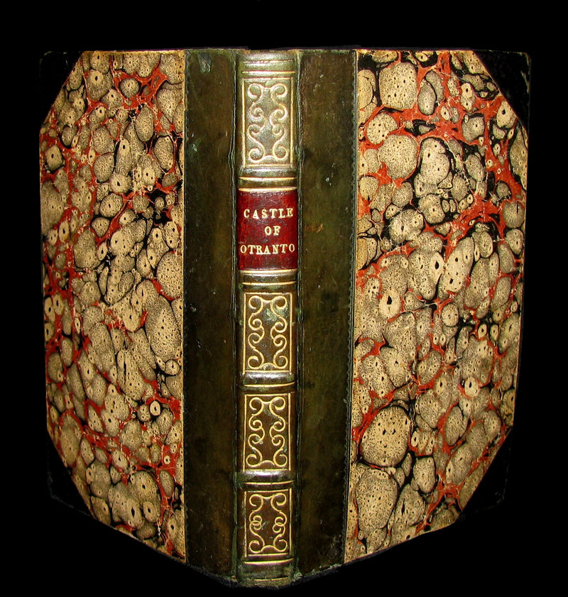 1823 Scarce edition Gothic Book - The Castle of Otranto, a Gothic Story by Horace Walpole