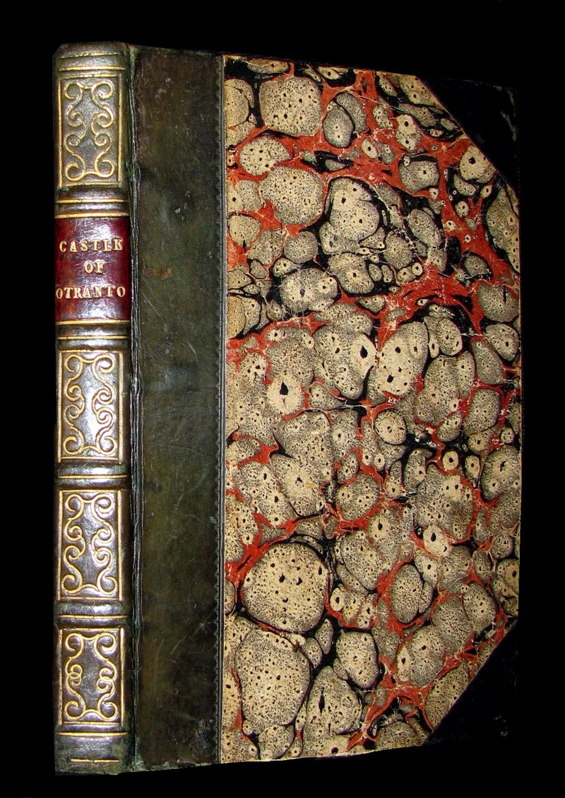 1823 Scarce edition Gothic Book - The Castle of Otranto, a Gothic Story by Horace Walpole