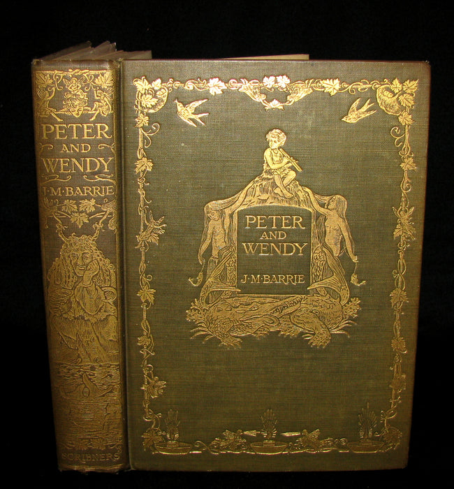 1911 Rare Book  - Peter Pan First Edition - Peter and Wendy by James Matthew Barrie