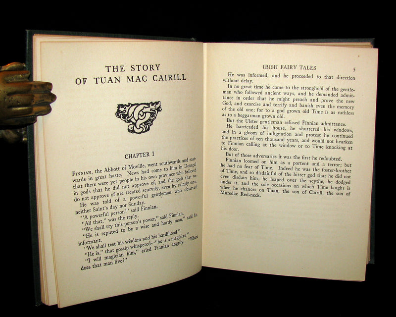 1920 First American Edition - Irish fairy Tales by James Stephens illustrated by Arthur Rackham