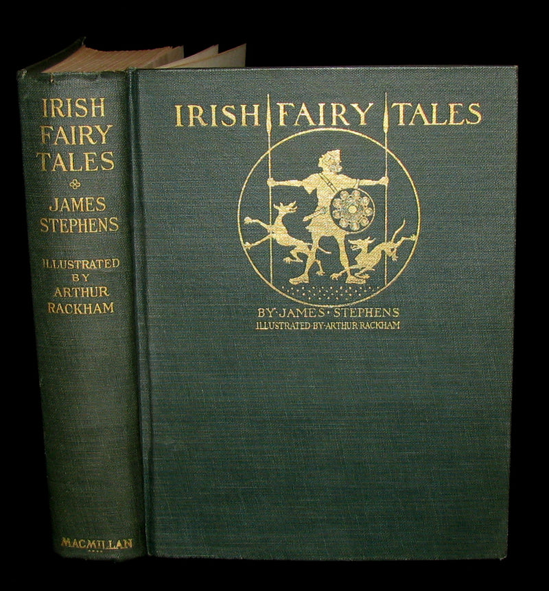 1920 First American Edition - Irish fairy Tales by James Stephens illustrated by Arthur Rackham