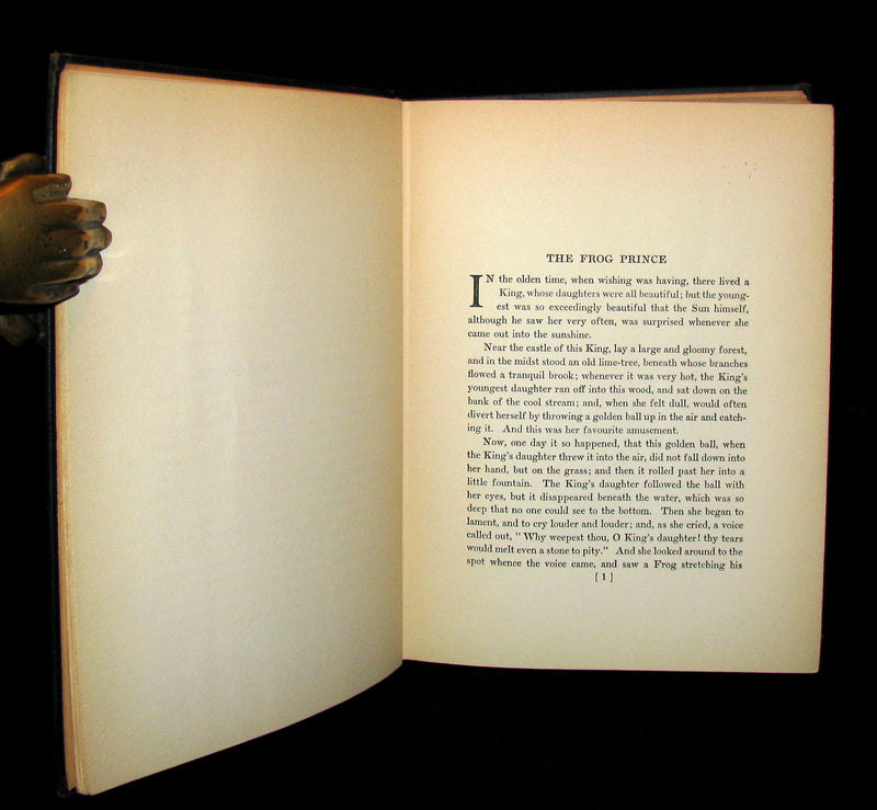 1933 Rare Book ~ Grimm's Fairy Tales Selected and Illustrated by Elenore Abbott.