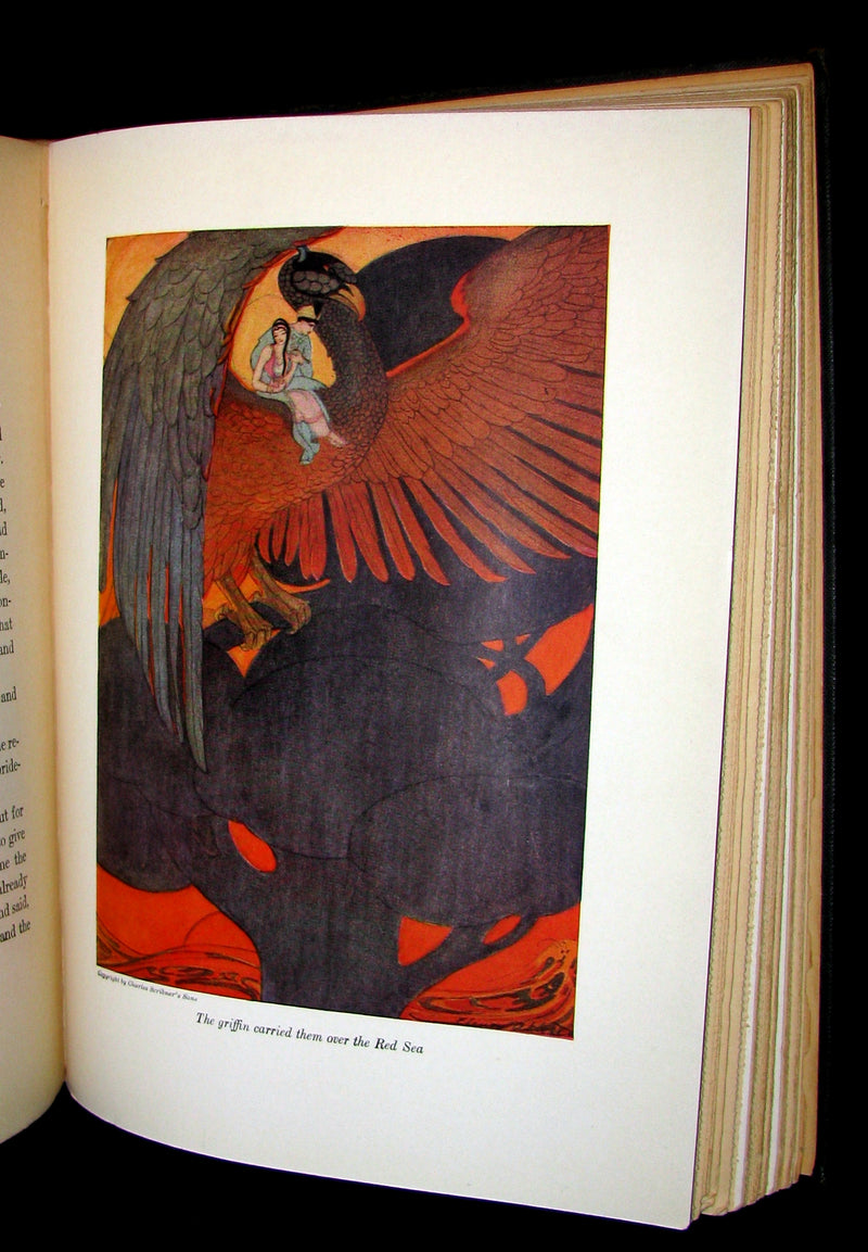 1933 Rare Book ~ Grimm's Fairy Tales Selected and Illustrated by Elenore Abbott.