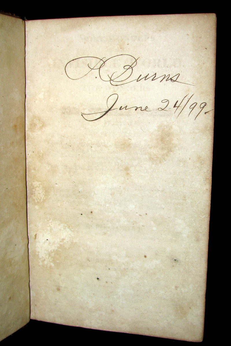 1823 Scarce Book - SALEM WITCHCRAFT - Wonders of the Invisible World by Robert Calef.