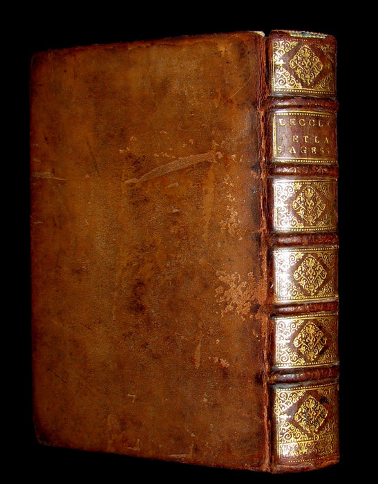 1701 Rare Latin French Book Bible - ECCLESIASTES of King Solomon by Le Maistre de Sacy