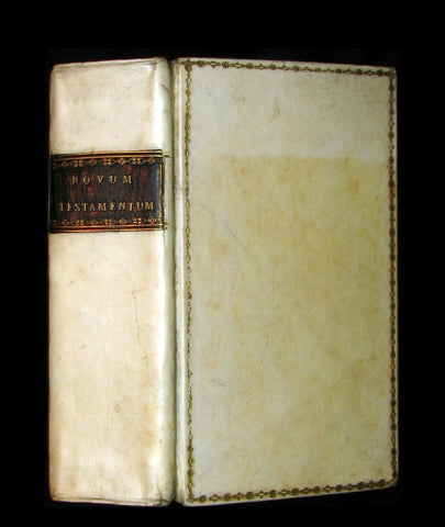 1813 Rare Greek Book - He Kaine Diatheke. Novum Testamentum Graece. Bible.