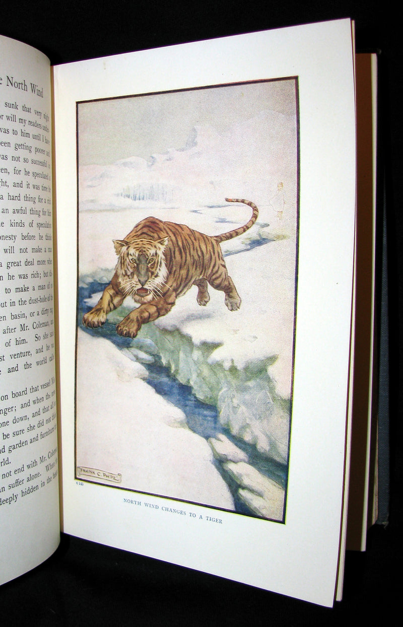 1911 Rare Edition - AT THE BACK OF THE NORTH WIND by George MacDonald