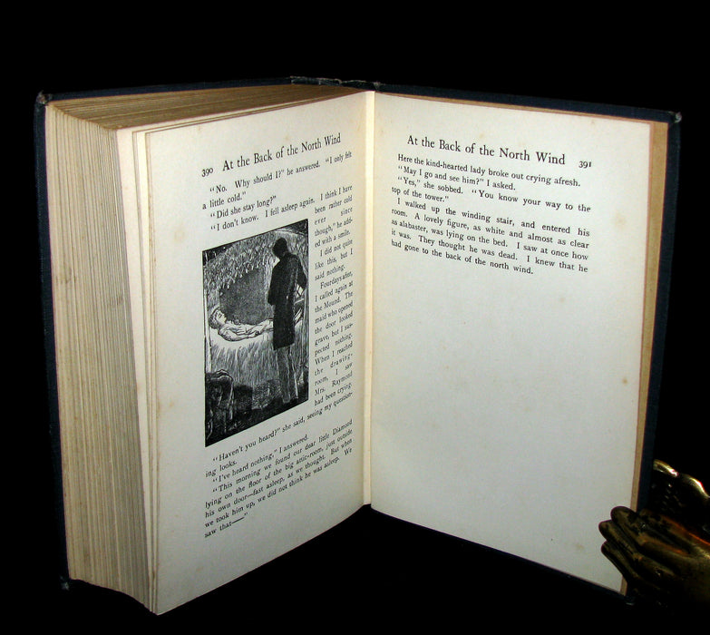 1911 Rare Edition - AT THE BACK OF THE NORTH WIND by George MacDonald