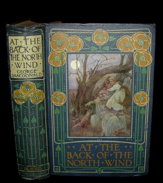 1911 Rare Edition - AT THE BACK OF THE NORTH WIND by George MacDonald