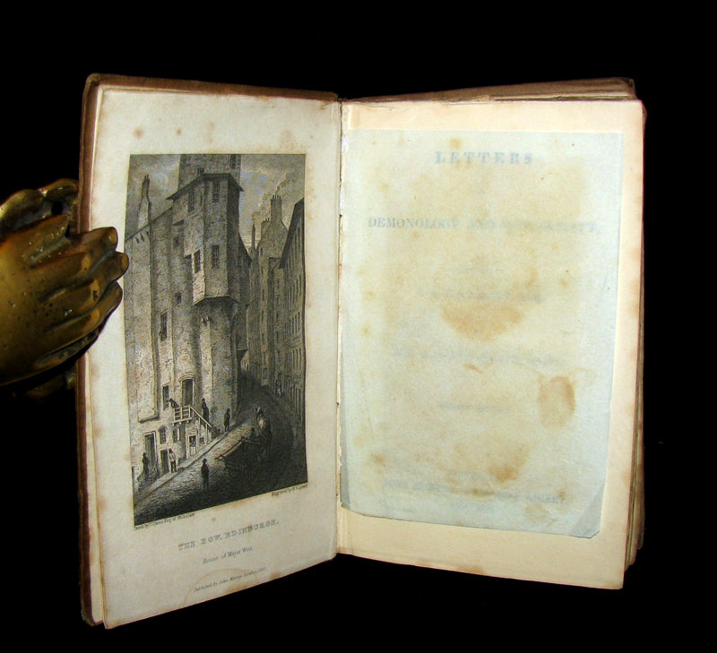 1831 Rare in Original Binding - Letters on Demonology & Witchcraft - WITCHES & FAIRIES.