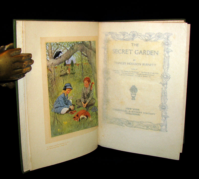1911 Rare 1st Edition Book - The Secret Garden by Frances Hodgson Burnett
