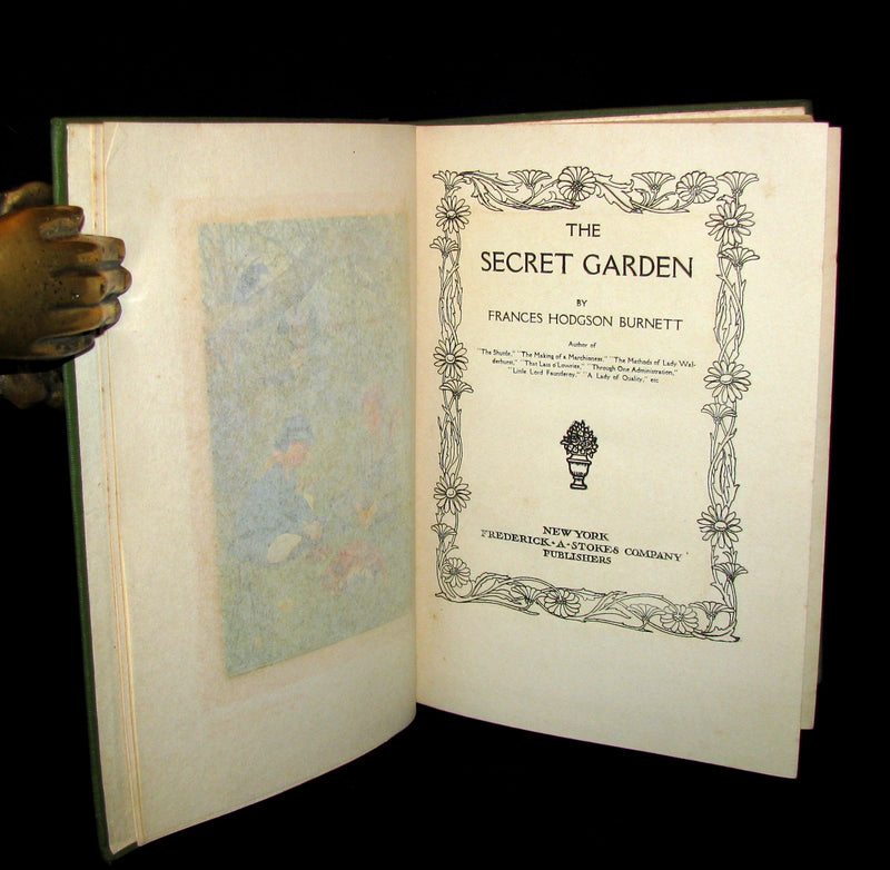 1911 Rare 1st Edition Book - The Secret Garden by Frances Hodgson Burnett