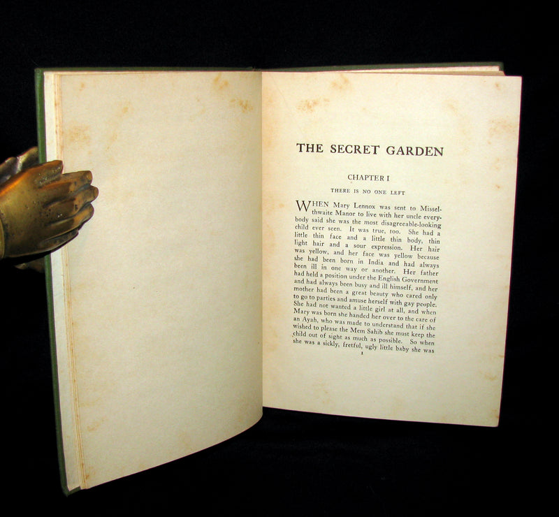 1911 Rare 1st Edition Book - The Secret Garden by Frances Hodgson Burnett
