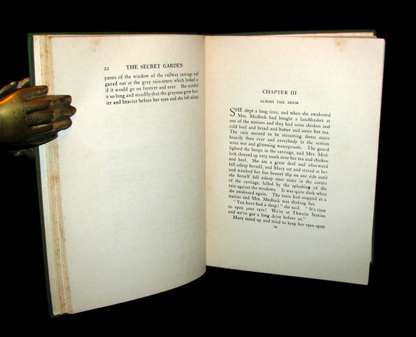 1911 Rare 1st Edition Book - The Secret Garden by Frances Hodgson Burnett