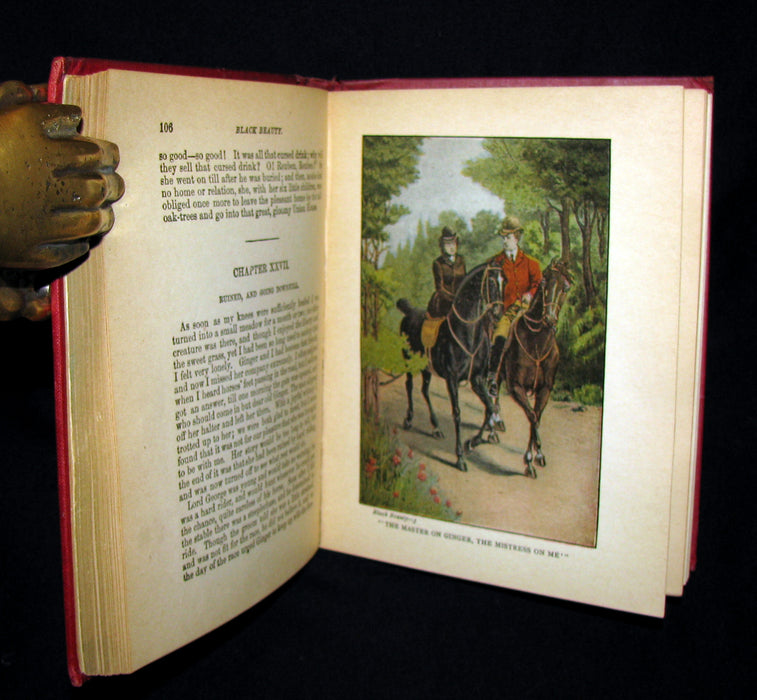 1900 Rare Book - BLACK BEAUTY, the Autobiography of a Horse by Anna Sewell.