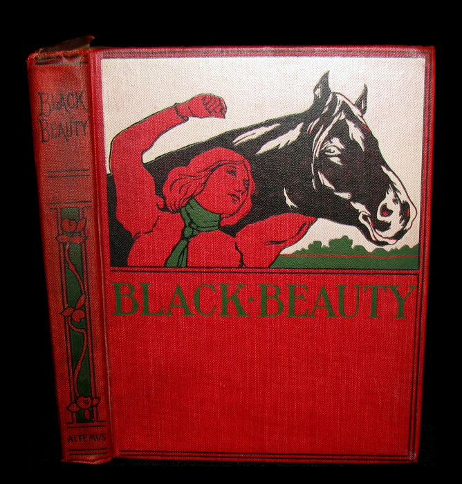 1900 Rare Book - BLACK BEAUTY, the Autobiography of a Horse by Anna Sewell.