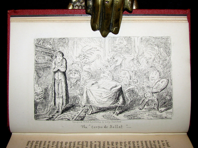 1868 Scarce Edition  - Demonology & Witchcraft - WITCHES & FAIRIES Illustrated by Cruikshank