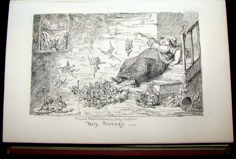 1868 Scarce Edition  - Demonology & Witchcraft - WITCHES & FAIRIES Illustrated by Cruikshank