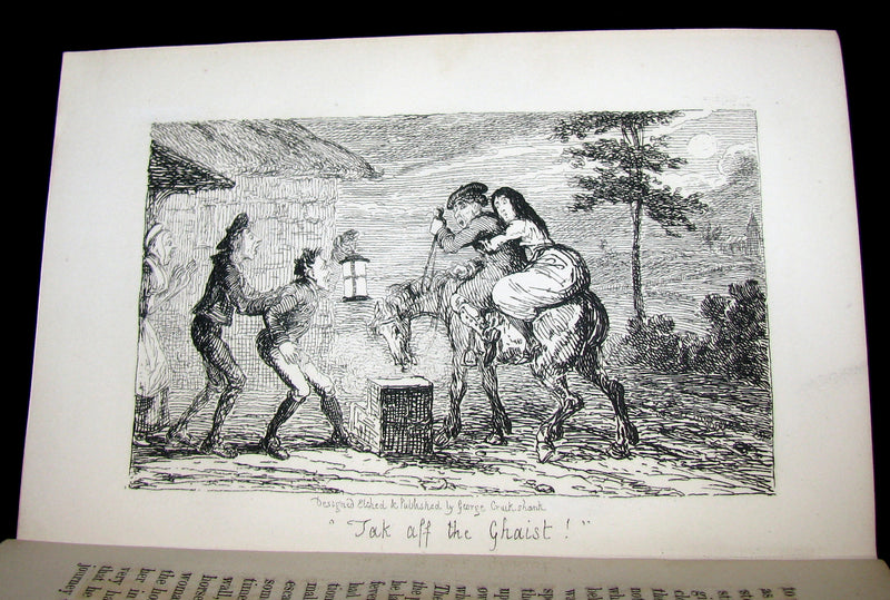 1868 Scarce Edition  - Demonology & Witchcraft - WITCHES & FAIRIES Illustrated by Cruikshank