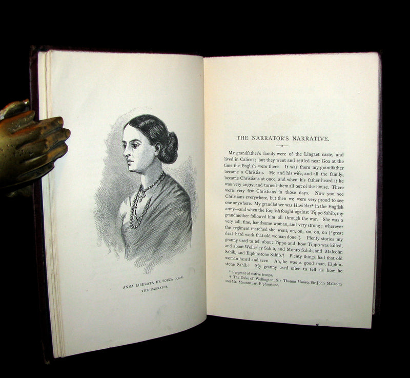 1868 First Edition Book - Old Deccan Days - Hindoo Fairy Tales / Legends - Southern India