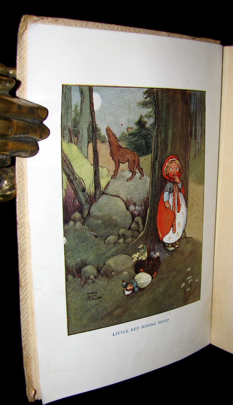 1915 Rare 1stED Book - Little Red Riding Hood illustrated by Mabel Lucie Attwell