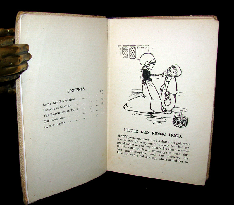 1915 Rare 1stED Book - Little Red Riding Hood illustrated by Mabel Lucie Attwell