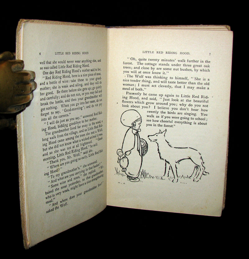 1915 Rare 1stED Book - Little Red Riding Hood illustrated by Mabel Lucie Attwell