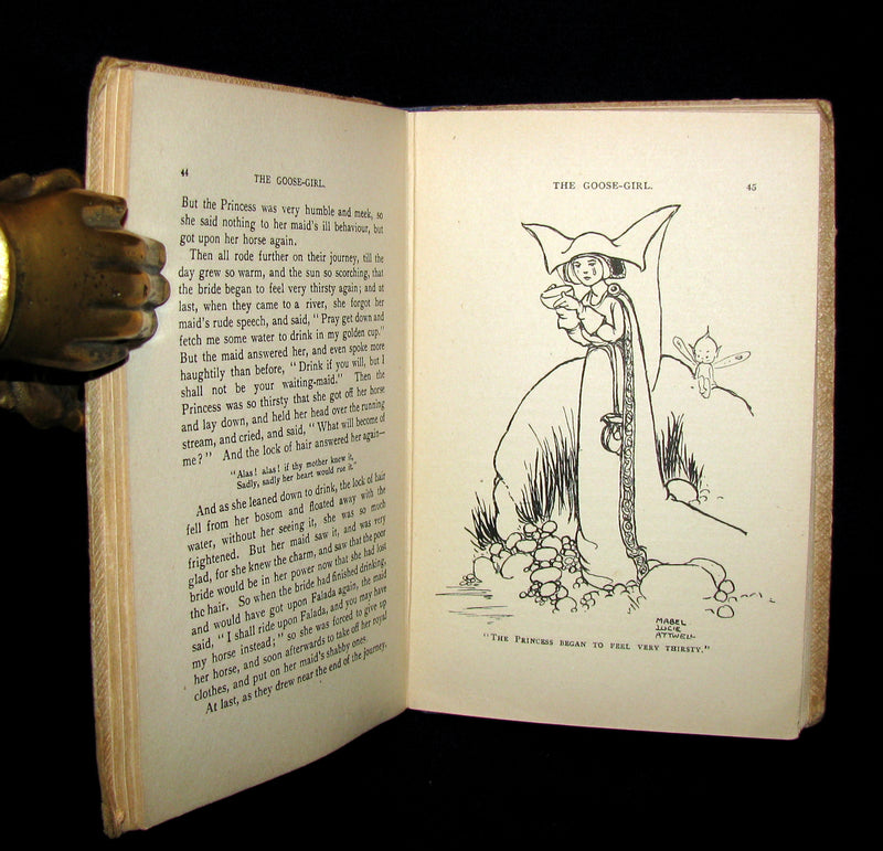 1915 Rare 1stED Book - Little Red Riding Hood illustrated by Mabel Lucie Attwell