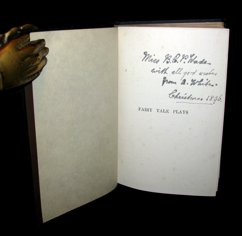 1896 Rare 1stED Book - FAIRY TALE PLAYS and How to Act Them. Beauty & the Beast, Cinderella, ...