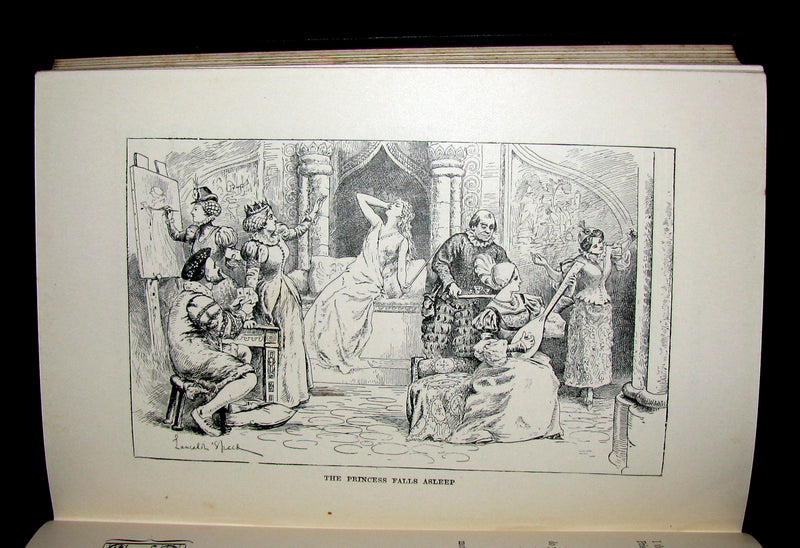 1896 Rare 1stED Book - FAIRY TALE PLAYS and How to Act Them. Beauty & the Beast, Cinderella, ...