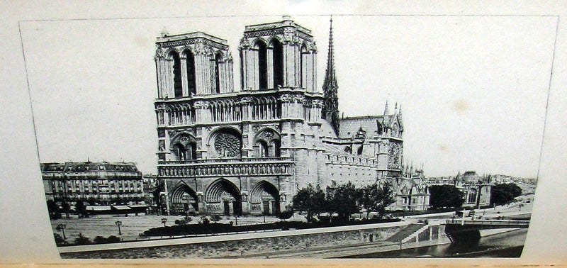 1895 Rare Book set - Notre-Dame de Paris - The Hunchback of Notre-Dame by Victor Hugo. Gothic.