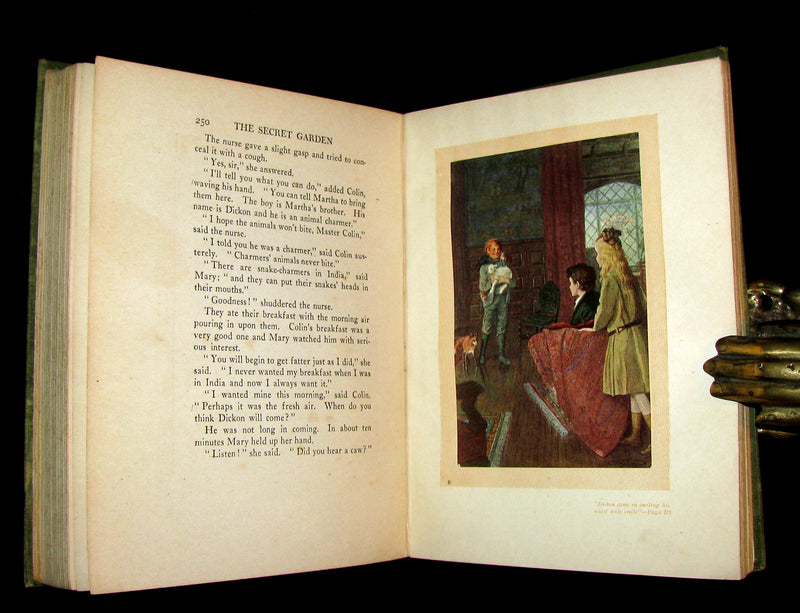 1911 Rare First Edition Book - The Secret Garden by Frances Hodgson Burnett.