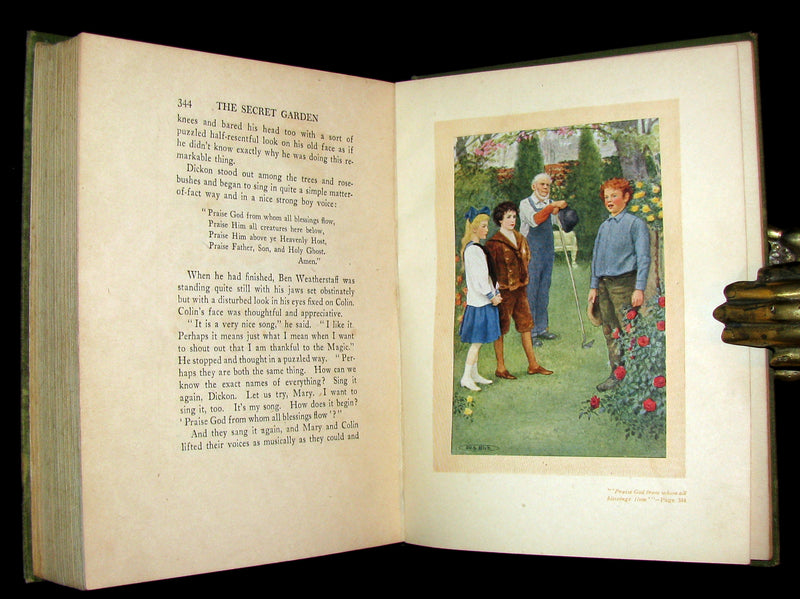 1911 Rare First Edition Book - The Secret Garden by Frances Hodgson Burnett.