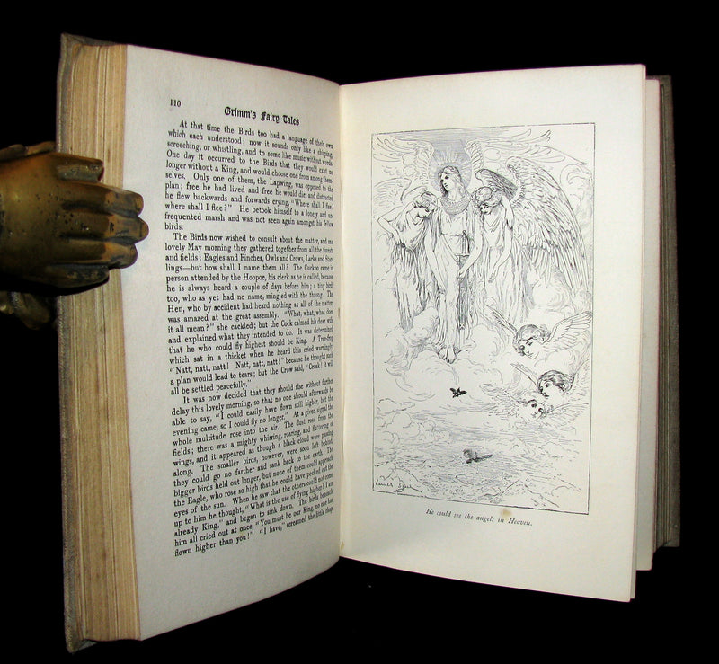 1908 Scarce Book ~ Grimm's Fairy Tales illustrated by H.M. Brock & Lancelot Speed.