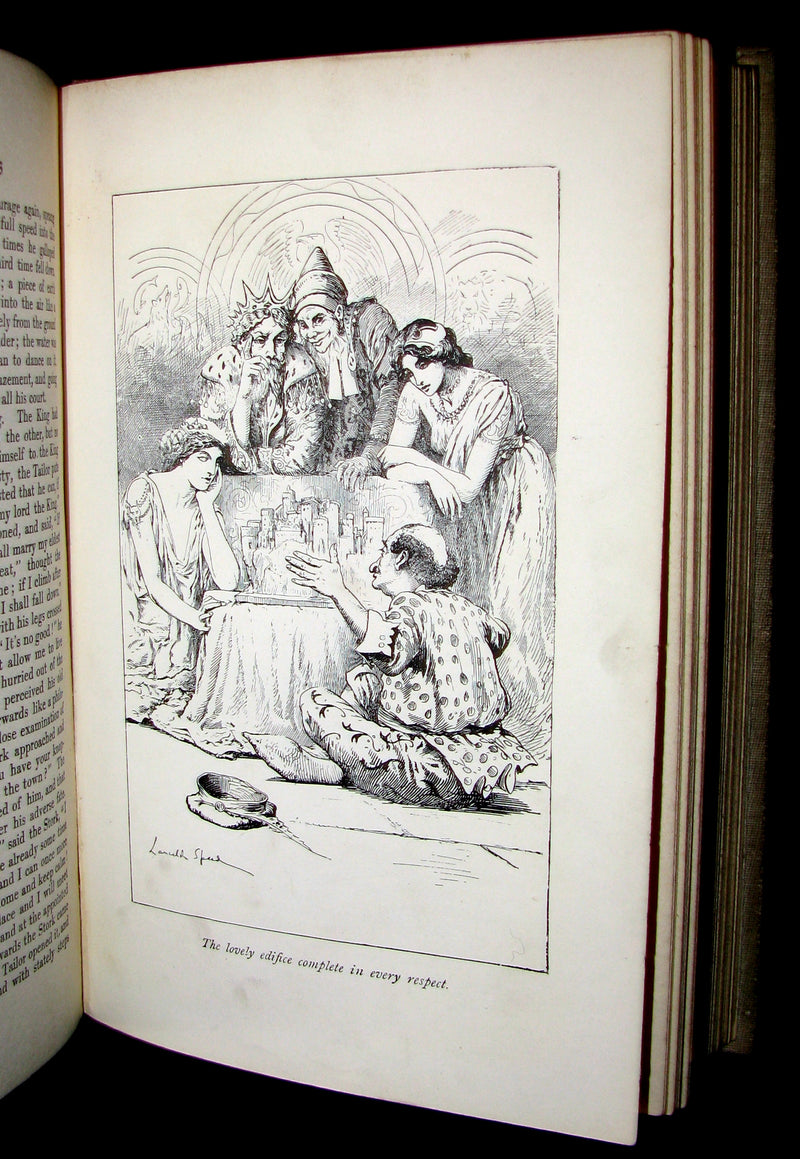 1908 Scarce Book ~ Grimm's Fairy Tales illustrated by H.M. Brock & Lancelot Speed.