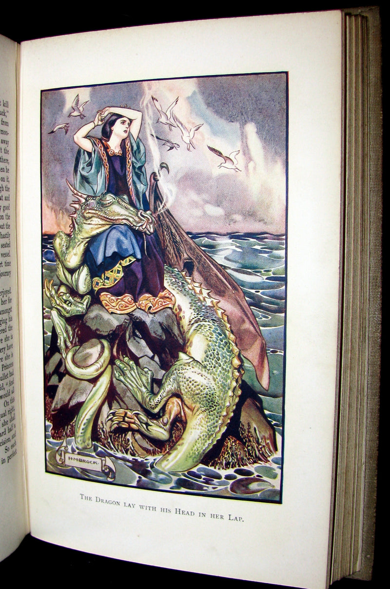 1908 Scarce Book ~ Grimm's Fairy Tales illustrated by H.M. Brock & Lancelot Speed.
