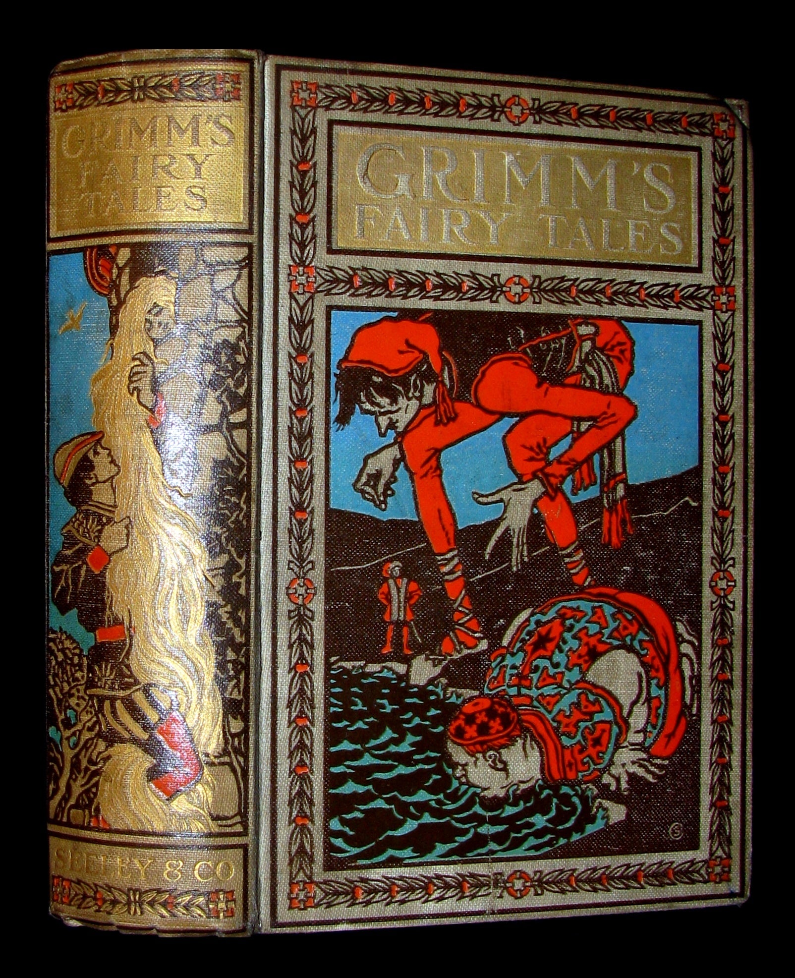 1908 Scarce Book ~ Grimm's Fairy Tales illustrated by H.M. Brock & Lancelot Speed.
